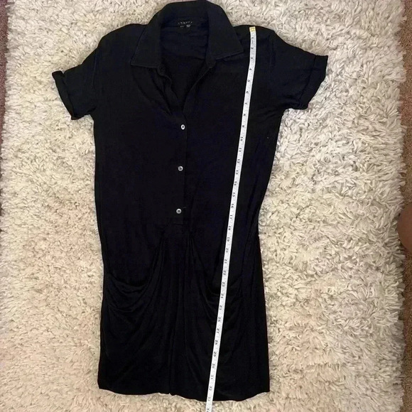 Theory Women’s Black Collar Dress - Picture 5 of 9